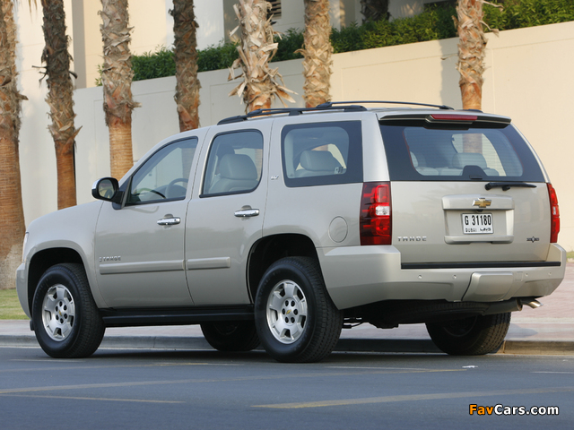 Chevrolet Tahoe (GMT900) 2006 wallpapers (640 x 480)