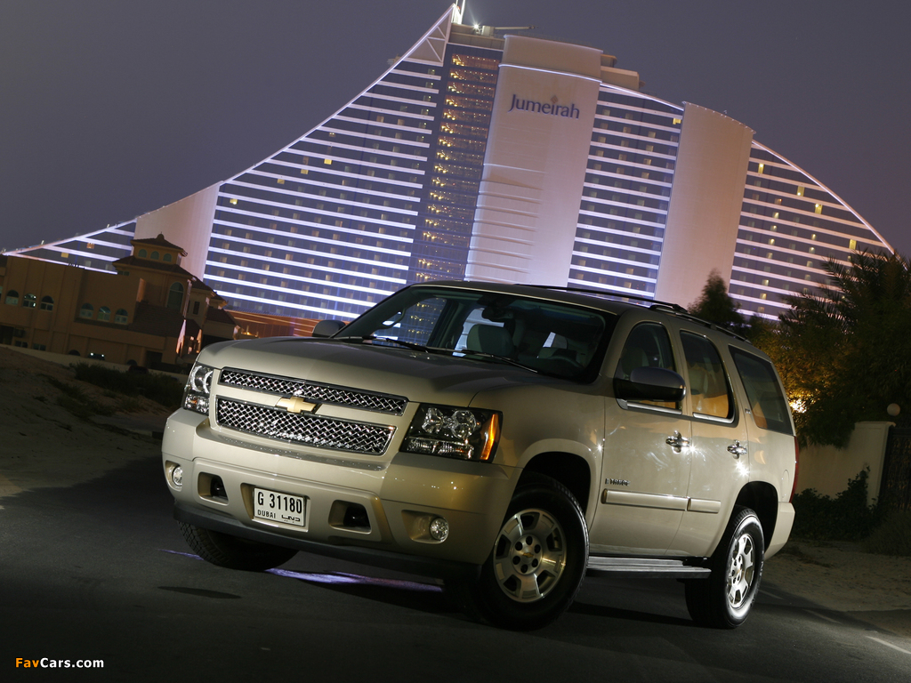 Chevrolet Tahoe (GMT900) 2006 wallpapers (1024 x 768)