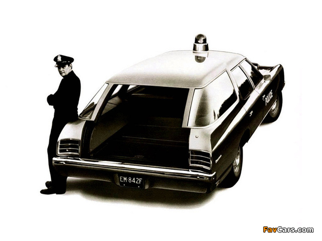 Chevrolet Townsman Police 1971 photos (640 x 480)