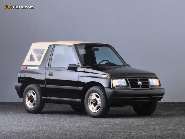 Chevrolet Tracker Convertible 1989–98 photos (640 x 480)