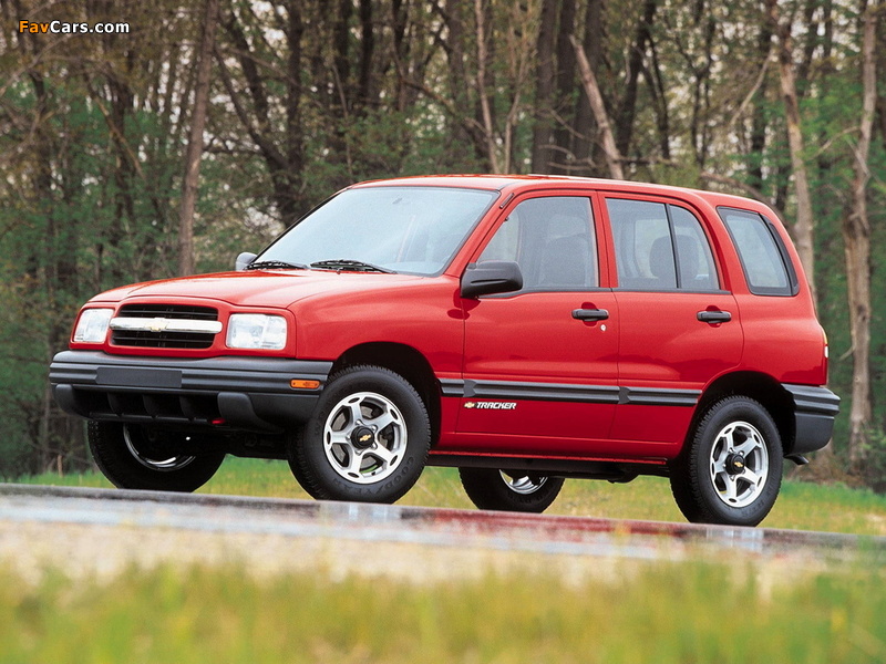 Chevrolet Tracker 1999–2004 images (800 x 600)