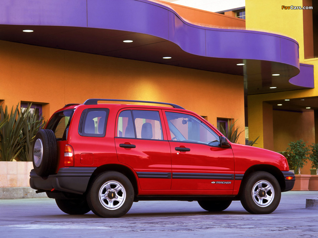 Chevrolet Tracker 1999–2004 photos (1024 x 768)