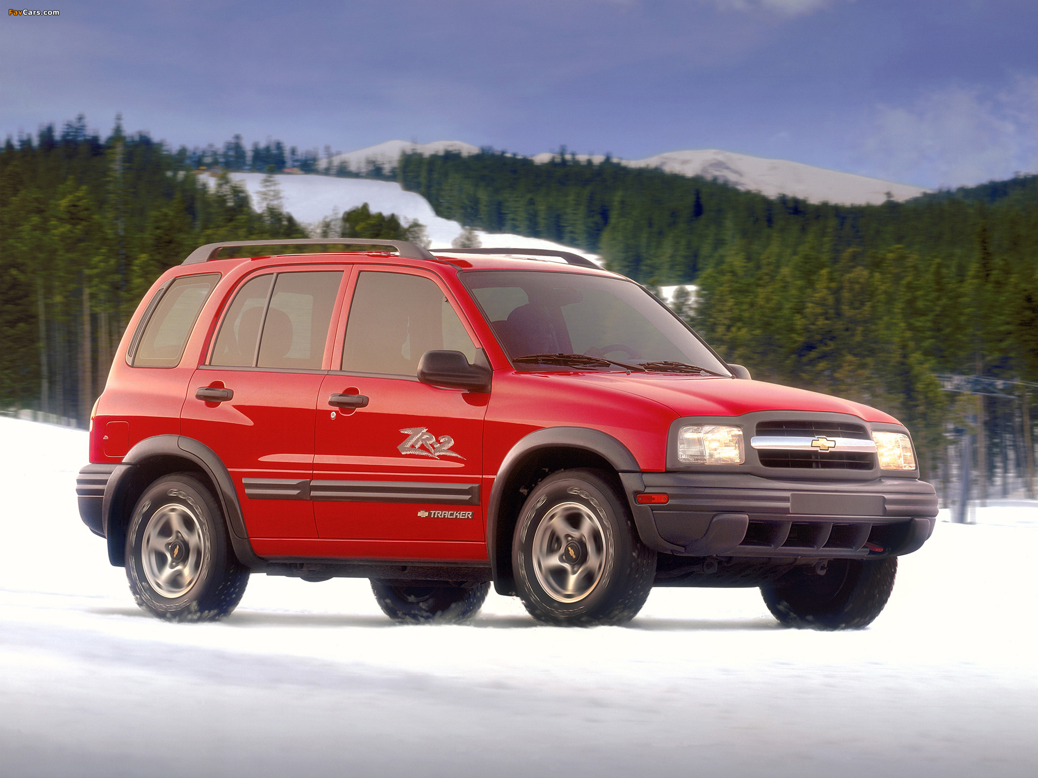 Chevrolet Tracker 1999–2004 photos (2048 x 1536)