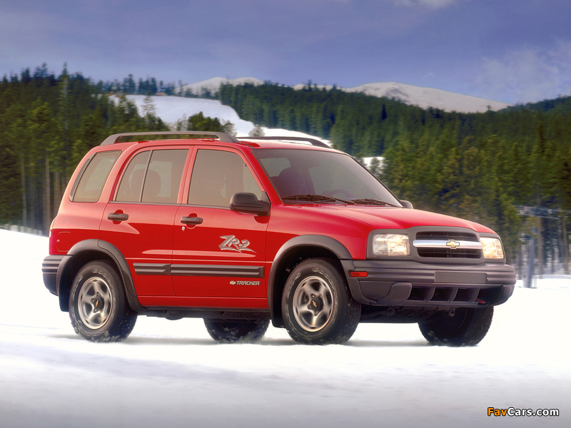 Chevrolet Tracker 1999–2004 photos (800 x 600)