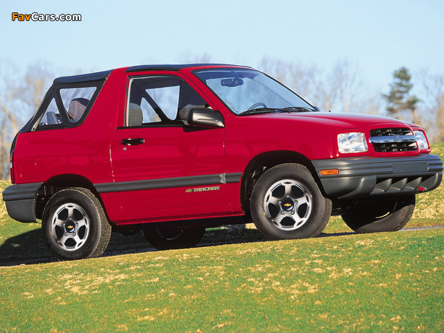 Chevrolet Tracker Convertible 1999–2004 wallpapers (640 x 480)
