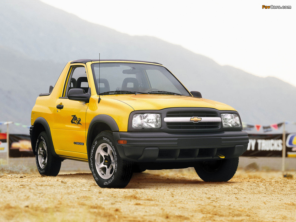 Images of Chevrolet Tracker Convertible 1999–2004 (1024 x 768)