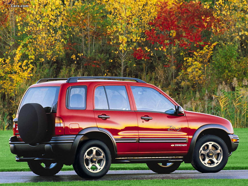 Photos of Chevrolet Tracker 1999–2004 (1024 x 768)