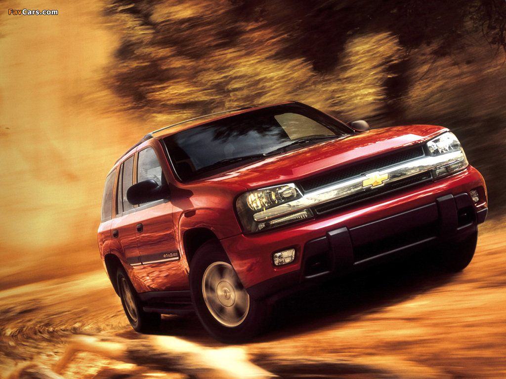 Chevrolet TrailBlazer 2001–05 wallpapers (1024 x 768)