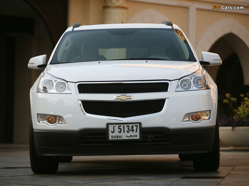 Chevrolet Traverse LT 2008–12 images (800 x 600)