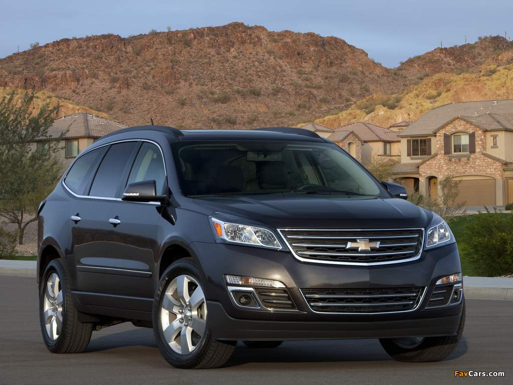 Chevrolet Traverse LTZ 2012 pictures (1024 x 768)