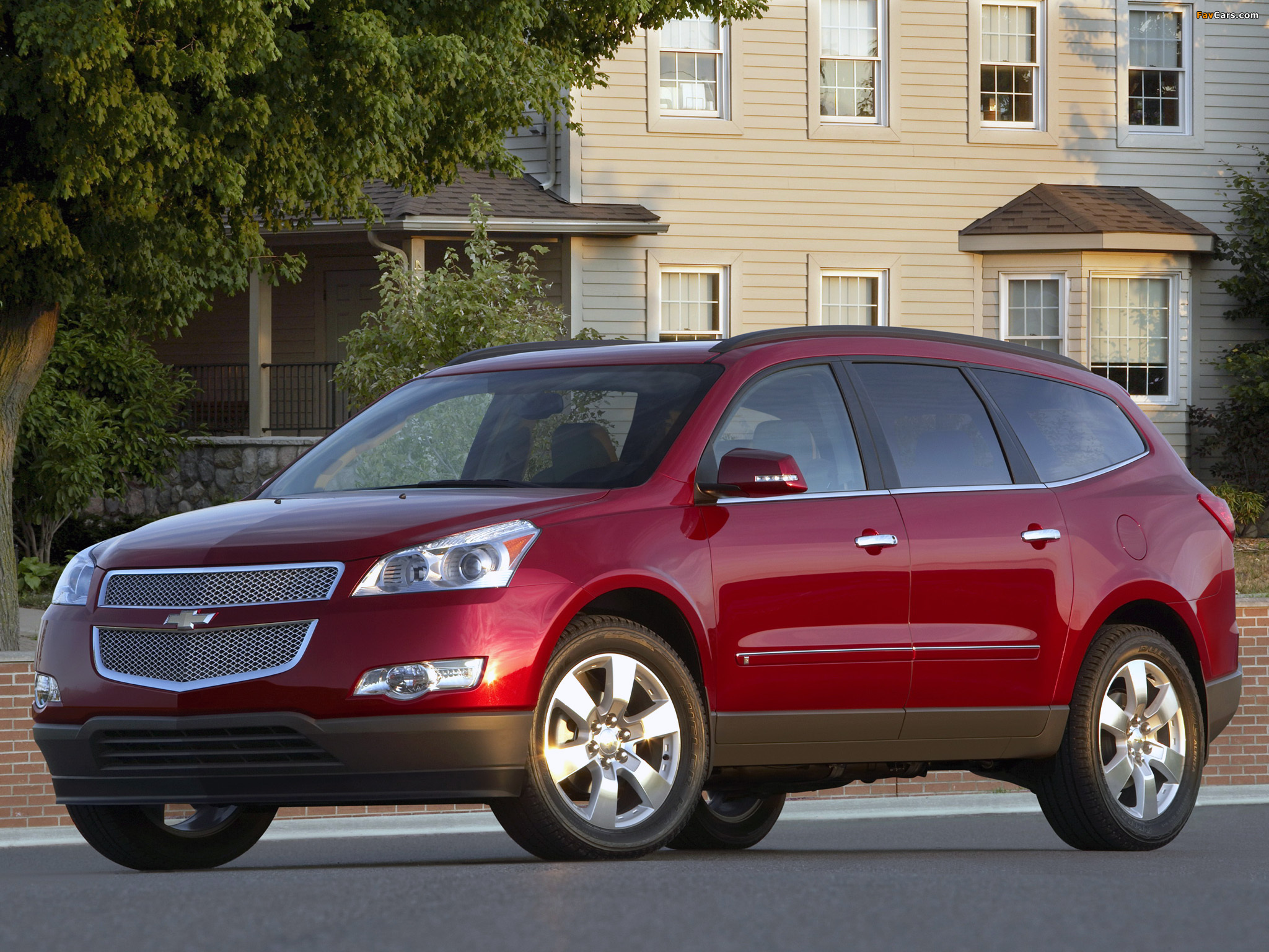 Photos of Chevrolet Traverse LTZ 2008 (2048 x 1536)