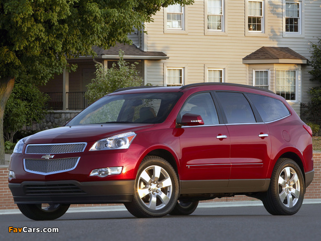 Photos of Chevrolet Traverse LTZ 2008 (640 x 480)