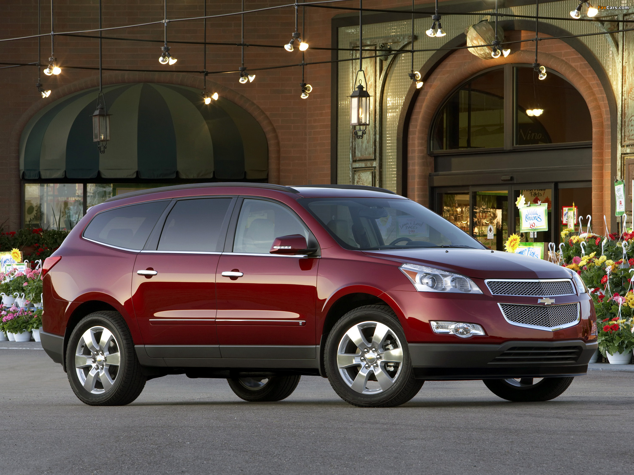 Pictures of Chevrolet Traverse LTZ 2008 (2048 x 1536)