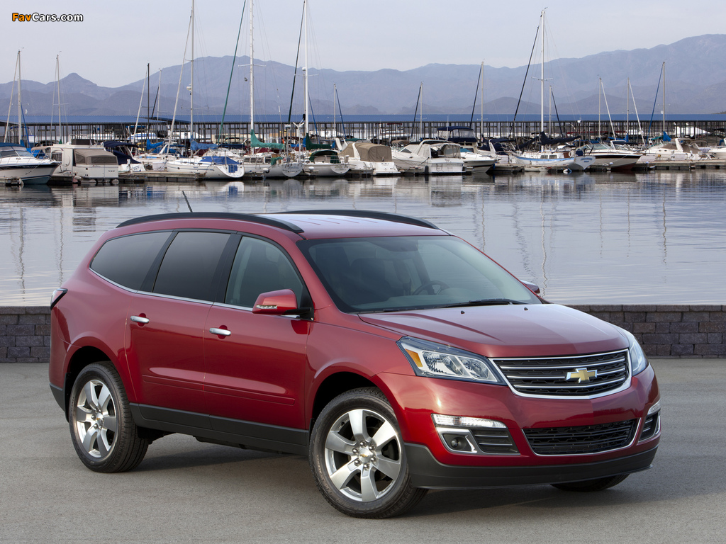 Pictures of Chevrolet Traverse LTZ 2012 (1024 x 768)