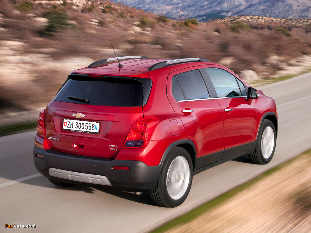 Chevrolet Trax 2012 pictures (1024 x 768)