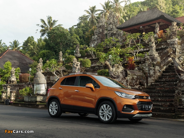 Photos of Chevrolet Trax Asia RHD 2017 (640 x 480)