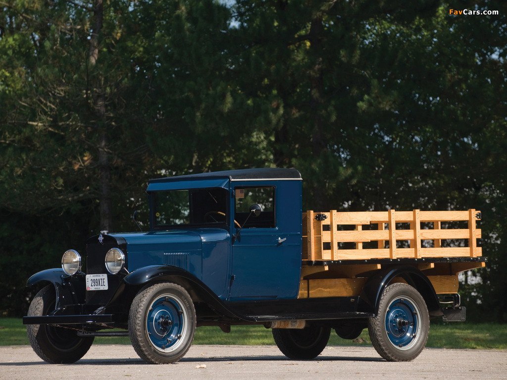 Chevrolet Universal 1-ton Stake Truck (AD) 1930 pictures (1024 x 768)