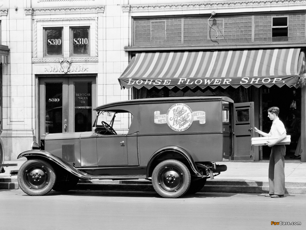 Chevrolet Universal Panel Delivery Truck (AD) 1930 wallpapers (1024 x 768)