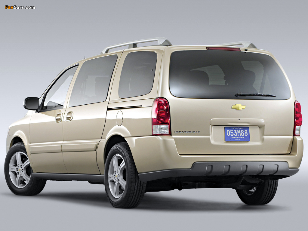 Chevrolet Uplander 2005–08 photos (1024 x 768)