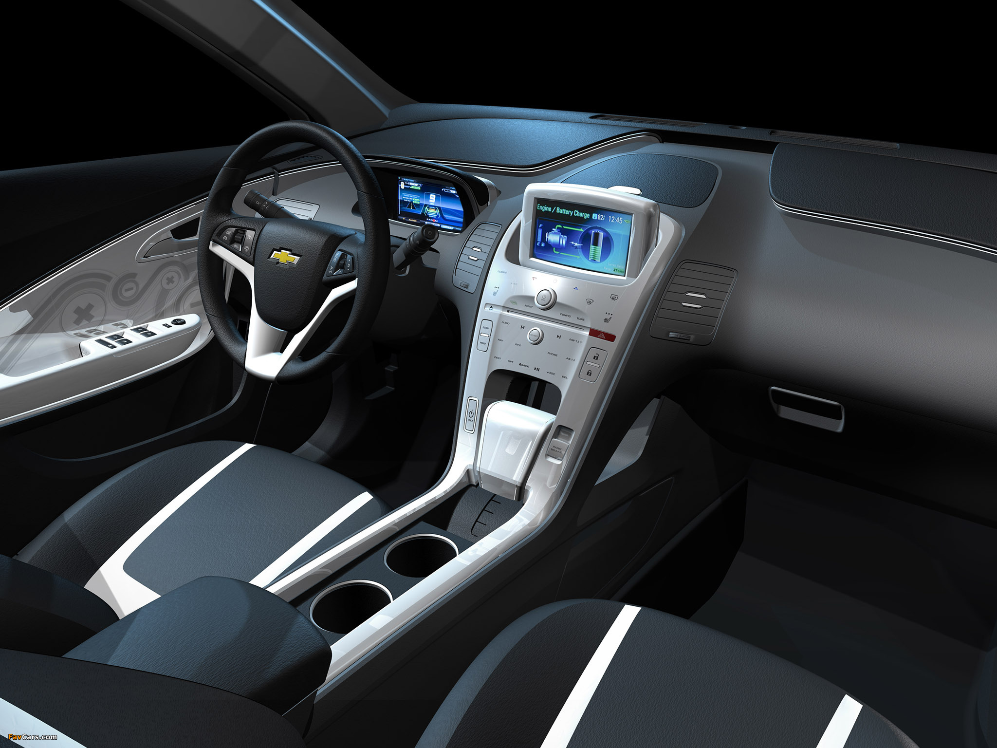 Images of Chevrolet Volt MPV5 Concept 2010 (2048 x 1536)