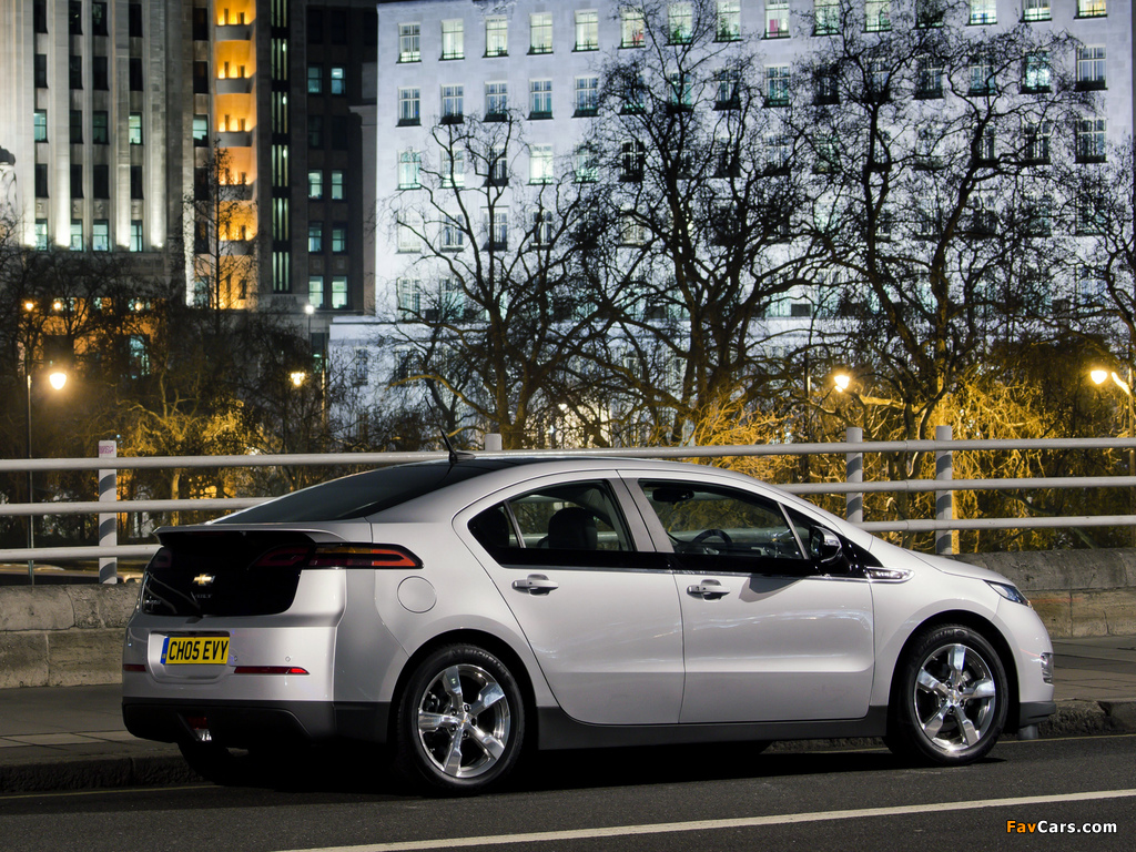 Chevrolet Volt UK-spec 2012 wallpapers (1024 x 768)