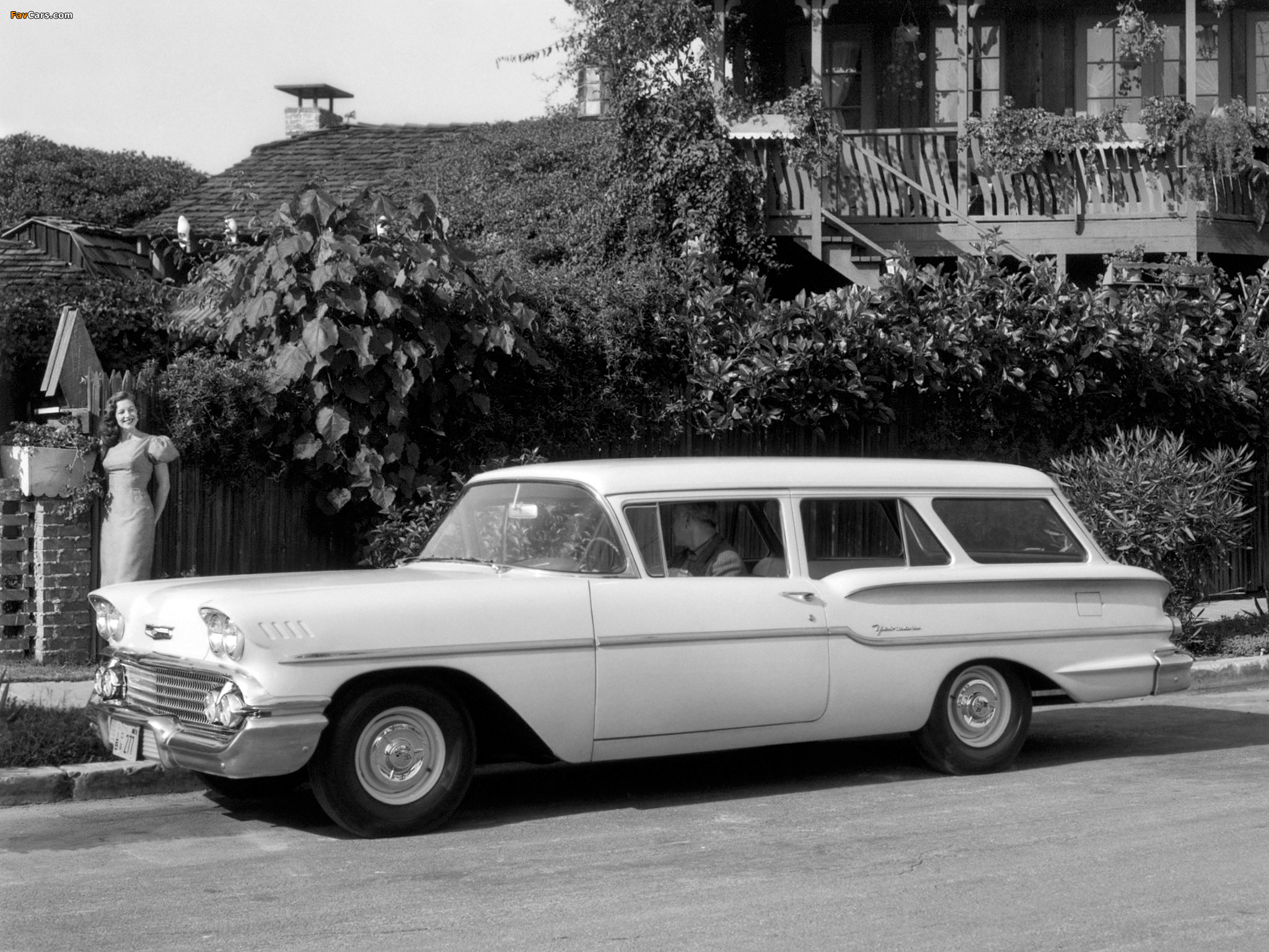 Chevrolet Yeoman 2-door Station Wagon 1958 pictures (2048 x 1536)