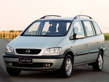 Chevrolet Zafira (A) 2001–02 images