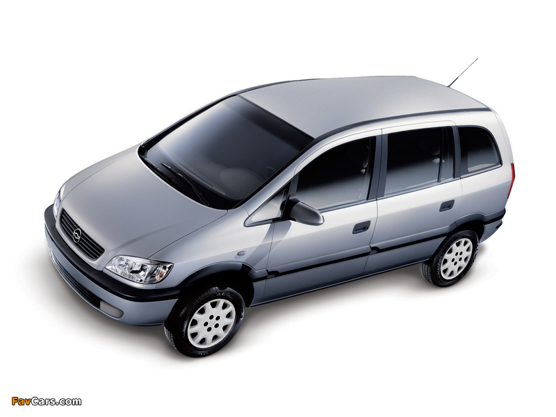 Chevrolet Zafira (A) 2001–02 photos (800 x 600)