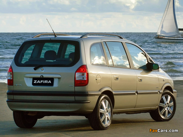 Chevrolet Zafira (A) 2004–12 images (640 x 480)