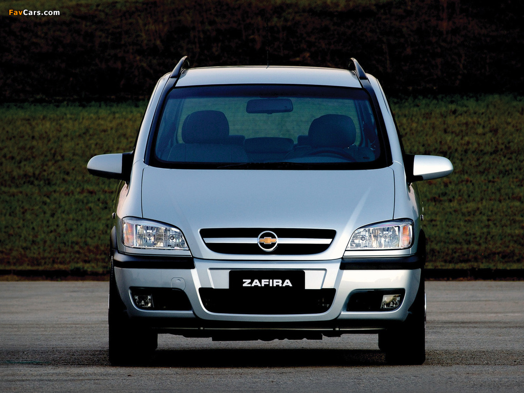 Chevrolet Zafira (A) 2004–12 photos (1024 x 768)