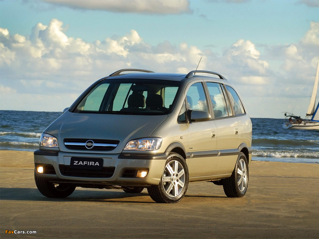 Photos of Chevrolet Zafira (A) 2004–12 (1024 x 768)