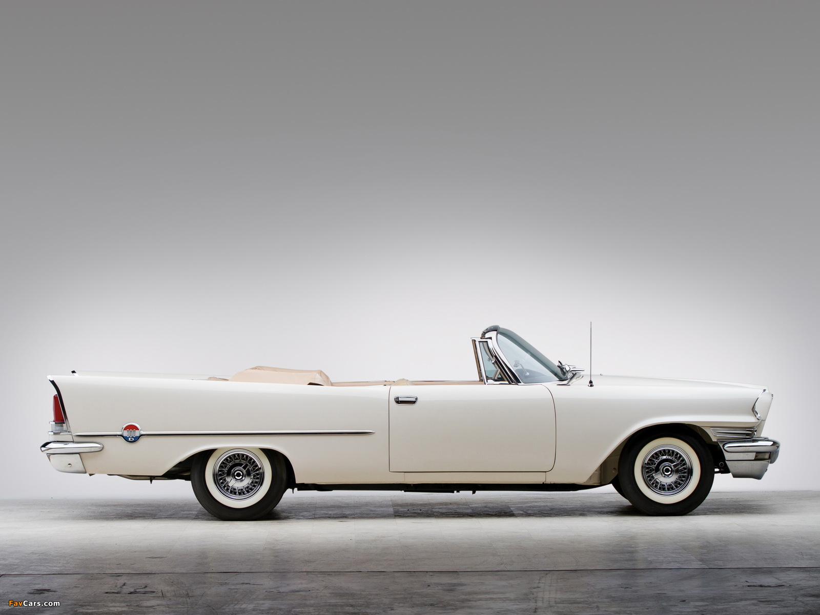 Chrysler 300D Convertible 1958 photos (1600 x 1200)