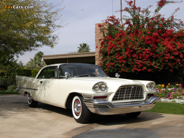 Chrysler 300D Hardtop Coupe 1958 wallpapers (640 x 480)