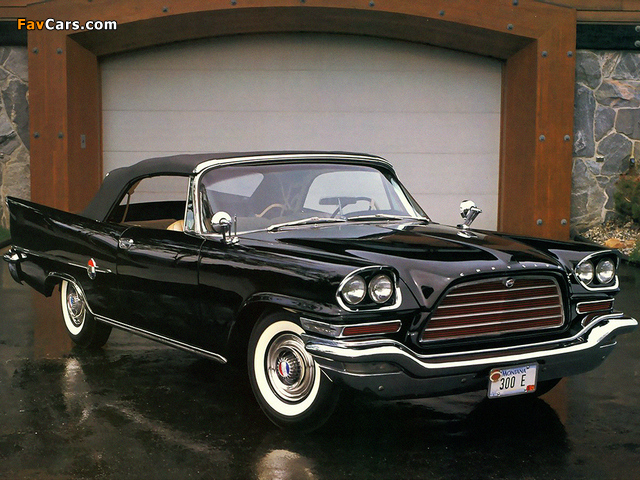 Chrysler 300E Convertible 1959 pictures (640 x 480)