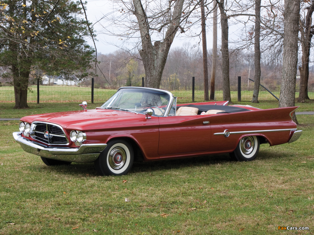 Chrysler 300F Convertible 1960 pictures (1024 x 768)