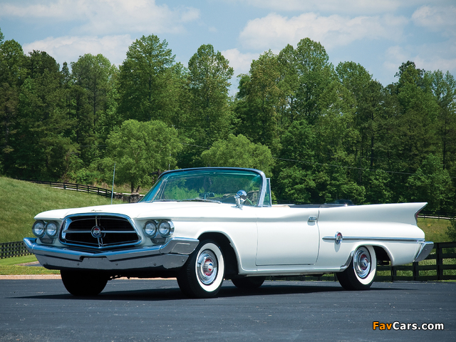Chrysler 300F Convertible 1960 pictures (640 x 480)
