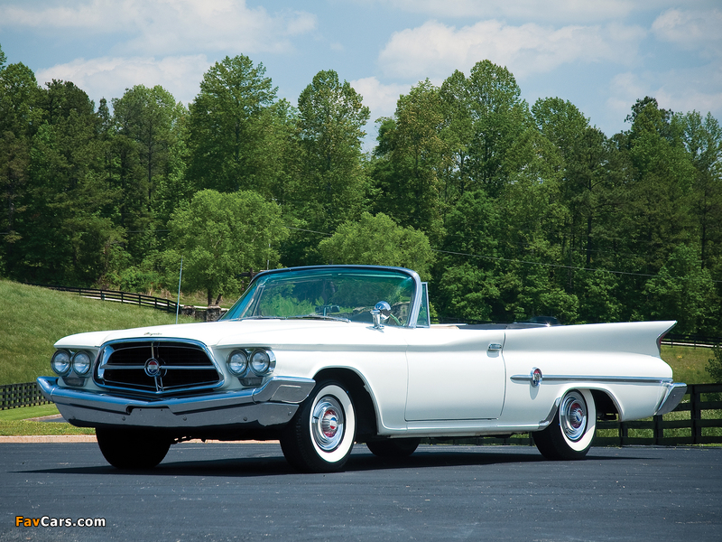 Chrysler 300F Convertible 1960 pictures (800 x 600)