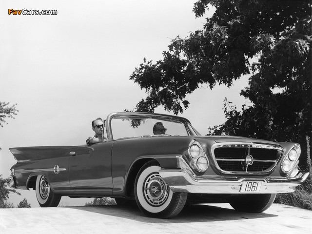 Chrysler 300G Convertible 1961 photos (640 x 480)