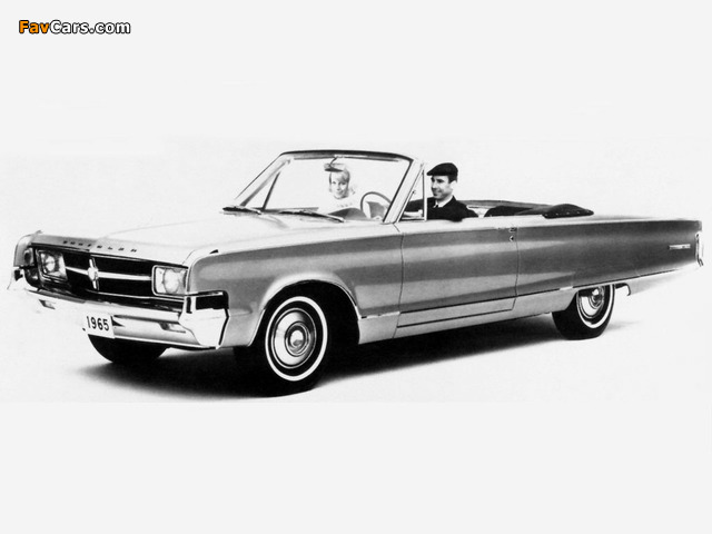 Chrysler 300L Convertible 1965 photos (640 x 480)
