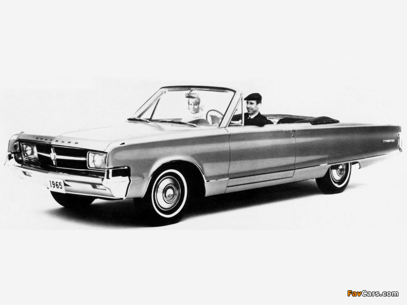 Chrysler 300L Convertible 1965 photos (800 x 600)