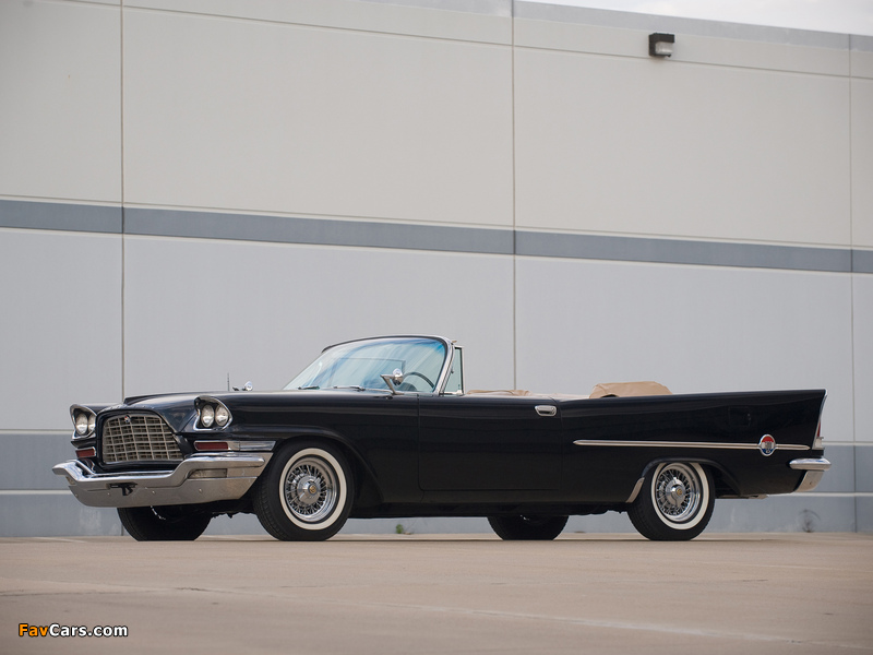 Chrysler 300D Convertible 1958 pictures (800 x 600)