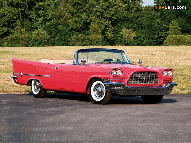 Images of Chrysler 300C Convertible 1957 (640 x 480)