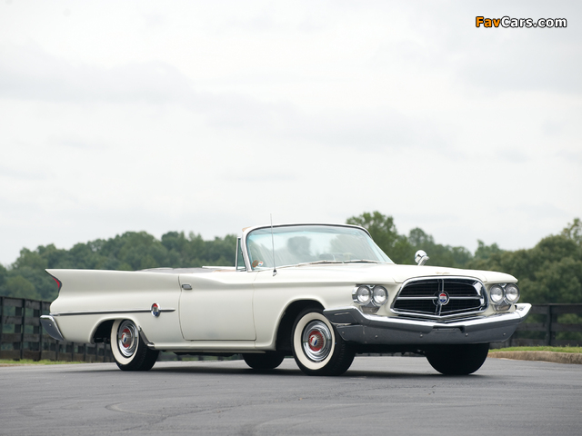 Images of Chrysler 300F Convertible 1960 (640 x 480)
