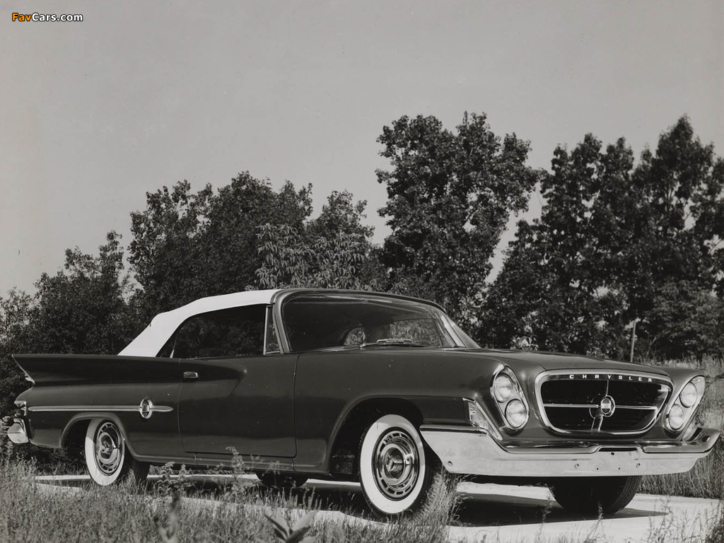 Photos of Chrysler 300G Convertible 1961 (1024 x 768)