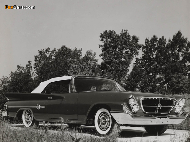 Photos of Chrysler 300G Convertible 1961 (640 x 480)