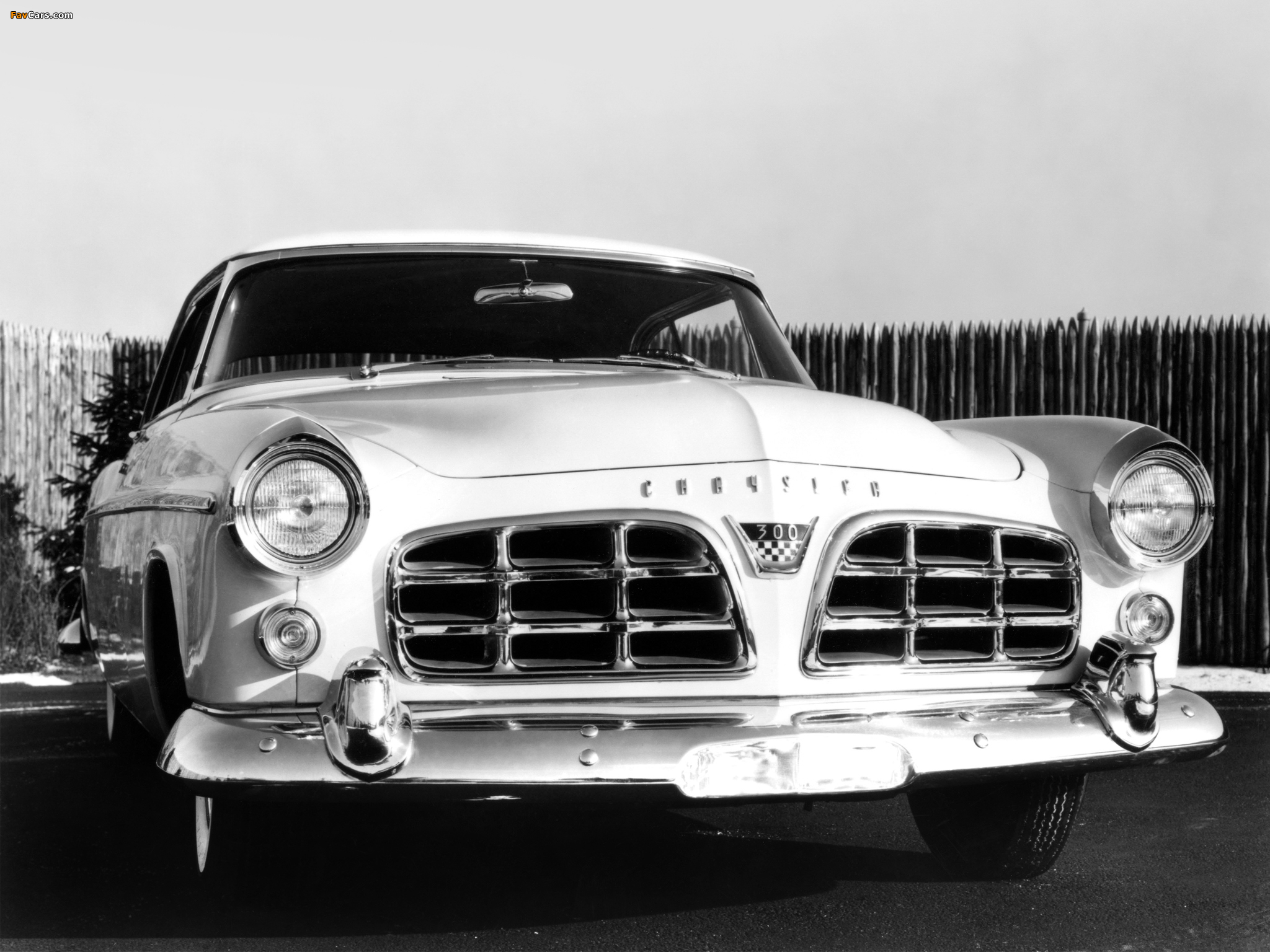 Pictures of Chrysler 300B 1956 (2048 x 1536)