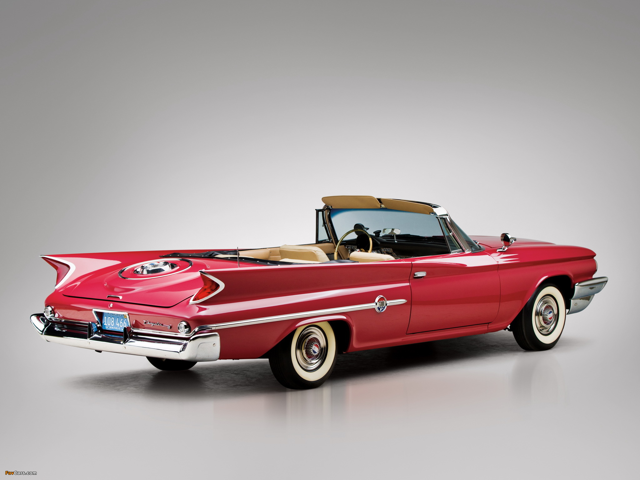 Pictures of Chrysler 300F Convertible 1960 (2048 x 1536)