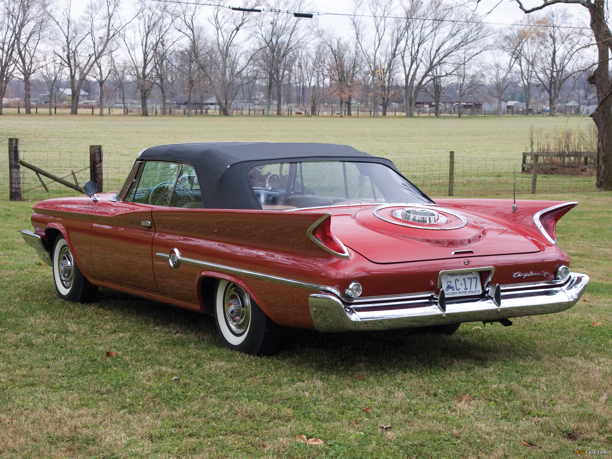 Pictures of Chrysler 300F Convertible 1960 (2048 x 1536)