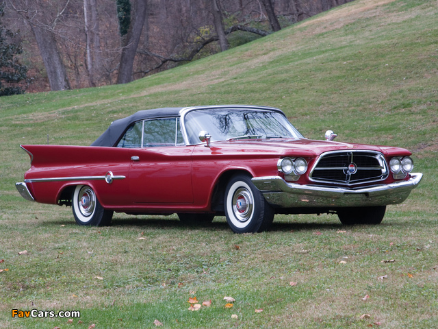 Pictures of Chrysler 300F Convertible 1960 (640 x 480)