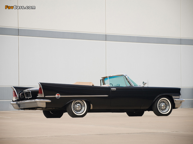 Pictures of Chrysler 300D Convertible 1958 (640 x 480)